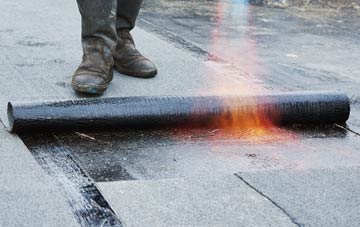 flat roof waterproofing Moorhaven Village, Devon